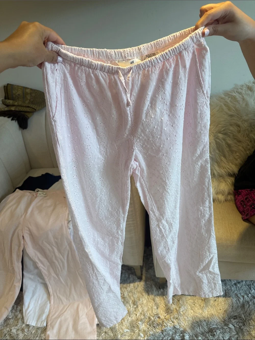 H&M Kids Matching Set - Light Pink & Navy